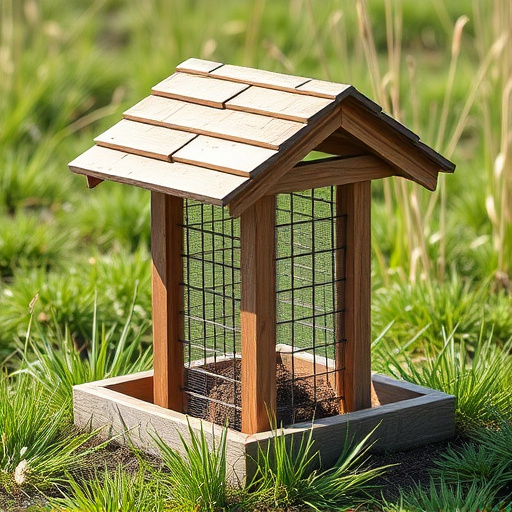 Durable Bird Ground Feeder with Built-in Roof Benefits