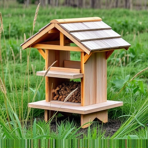 Build Weatherproof Bird Ground Feeder Shelter for Attracting Birds