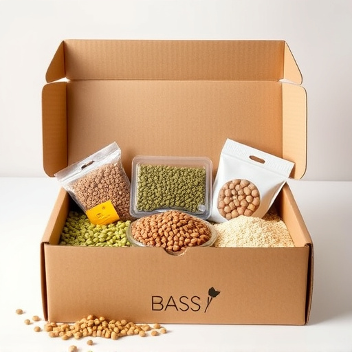 Subscription box with seeds and pellets