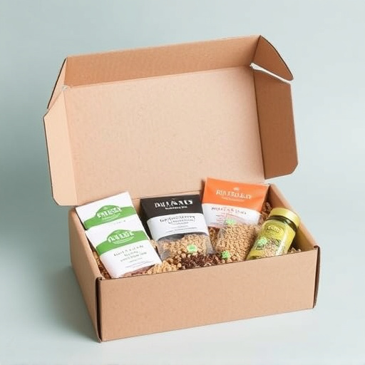 Subscription box with seeds and pellets