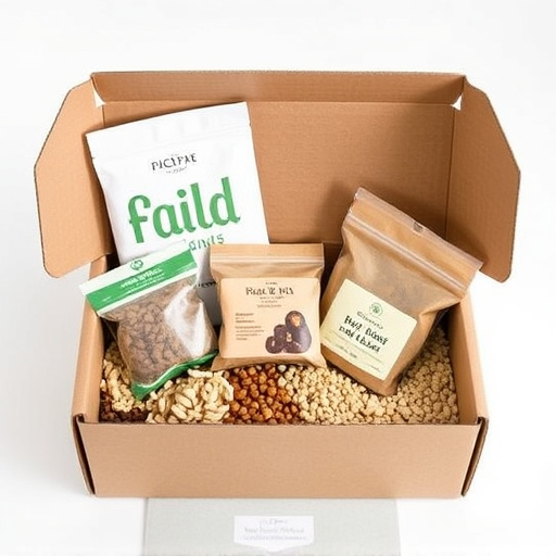 Subscription box with seeds and pellets