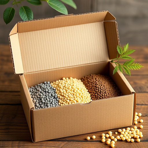 Subscription box with seeds and pellets