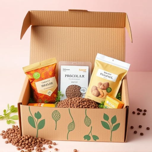 Subscription box with seeds and pellets