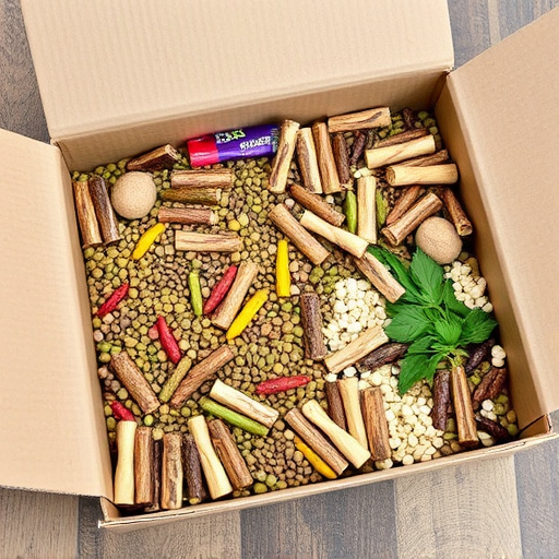 Suet and seed mix in delivery box