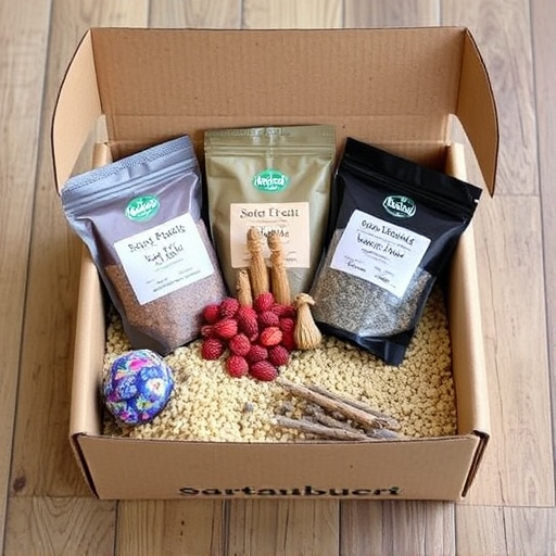 Suet and seed mix in delivery box