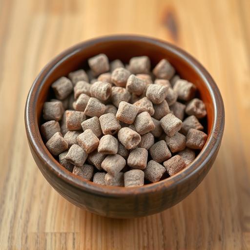 Suet pellets in a ceramic bowl
