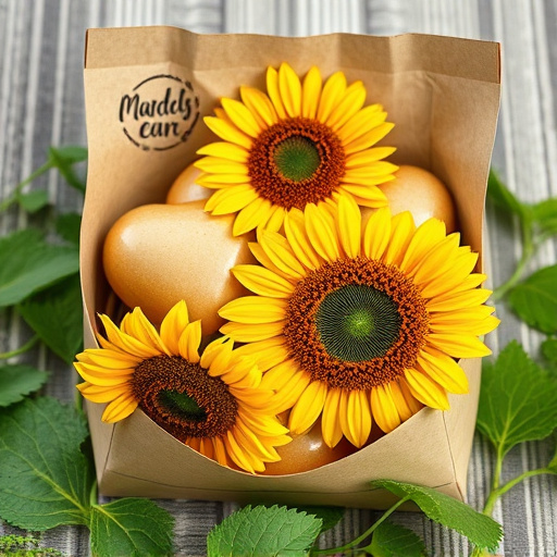 Sunflower hearts in eco packaging