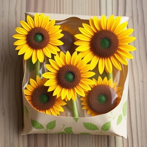 Sunflower hearts in eco packaging