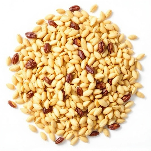 Sunflower seeds and grains mix