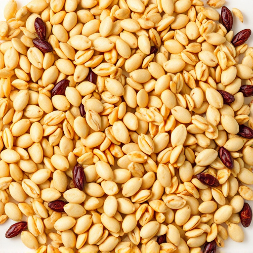 Sunflower seeds and grains mix