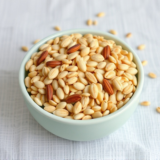 Sunflower seeds and grains mix