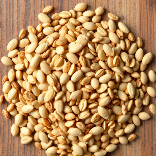 Sunflower seeds and grains mix