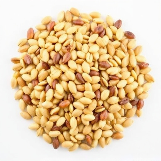 Sunflower seeds and grains mix
