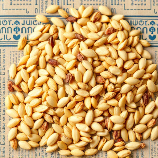 Sunflower seeds and grains mix