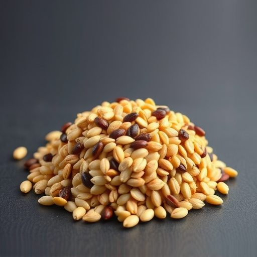 Sunflower seeds and grains mix