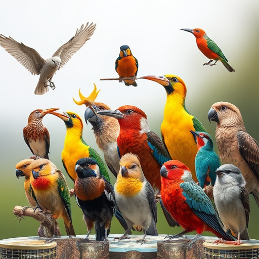 Variety of bird