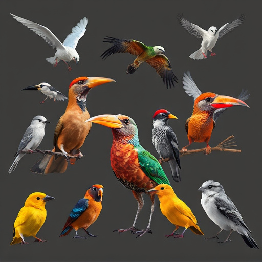 Variety of bird