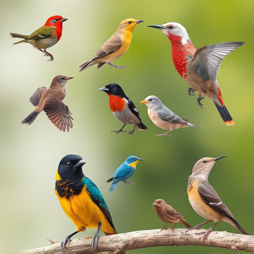 Variety of bird