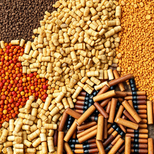 Variety of seeds in bulk display