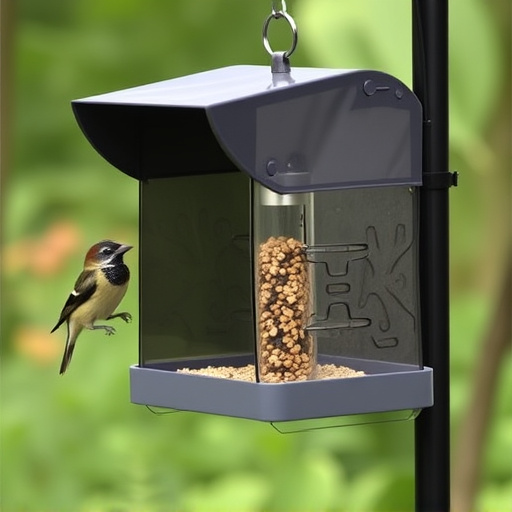 Waterproof feeder with seed storage