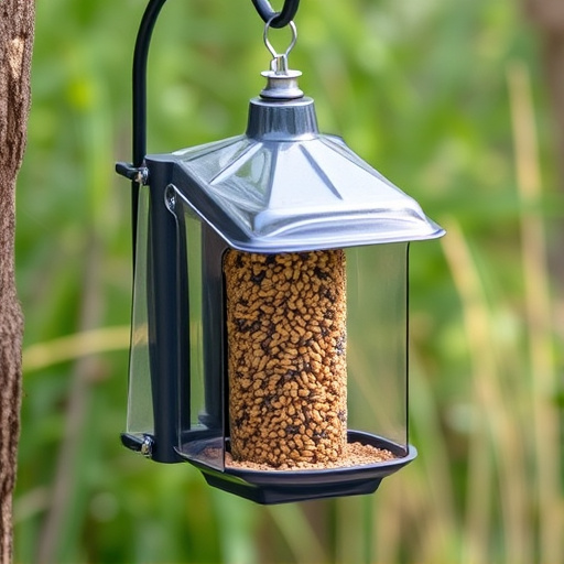 Waterproof feeder with seed storage