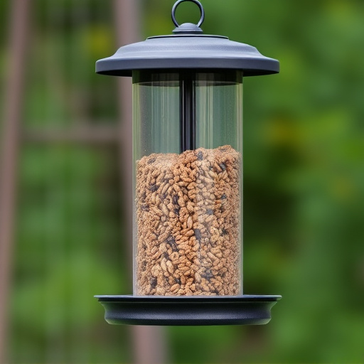Waterproof feeder with seed storage