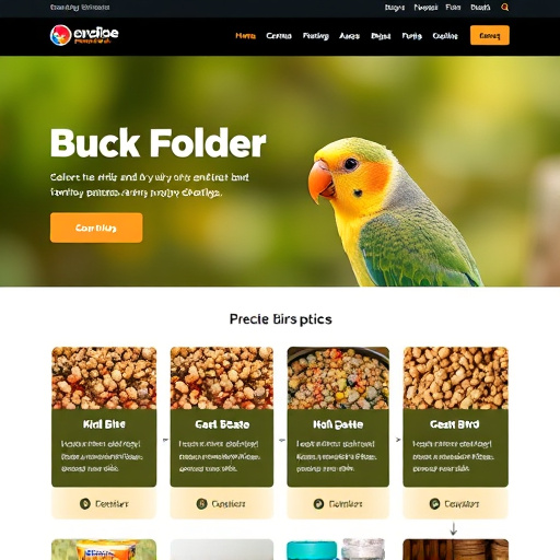 Website offering bulk bird food options
