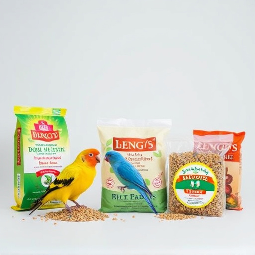 Wide selection of bird feed products