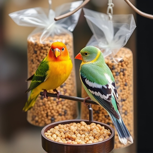 Wide selection of bird feed products