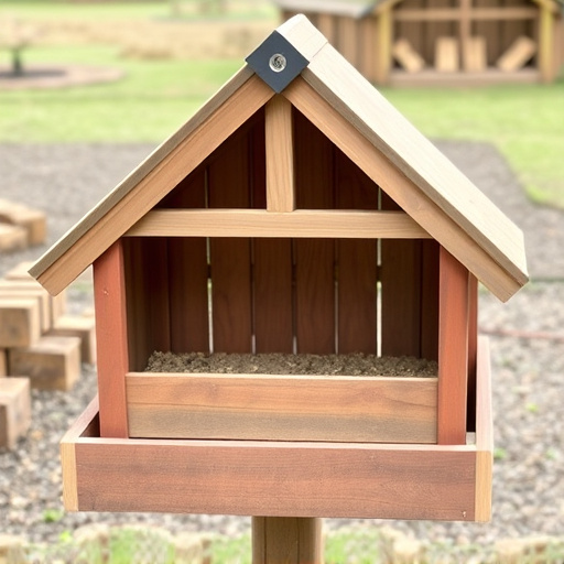 Roofed Feeder: Attract Robins, Blackbirds with Style