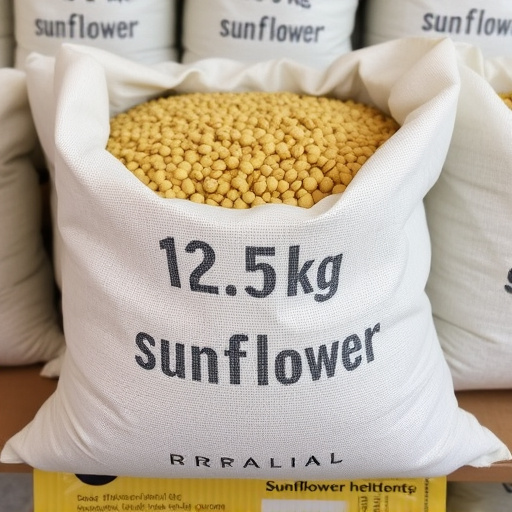 12.5kg sacks of sunflower hearts