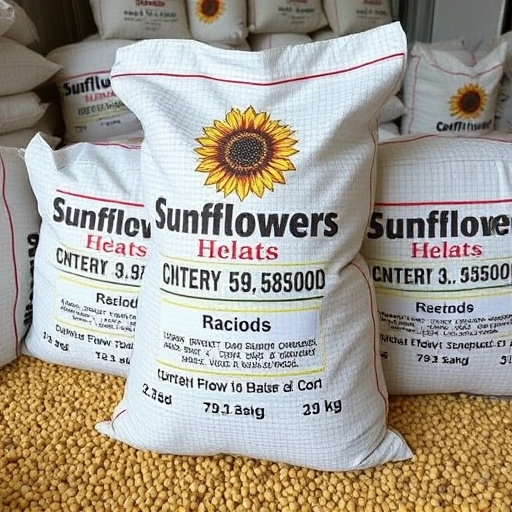 12.5kg sacks of sunflower hearts