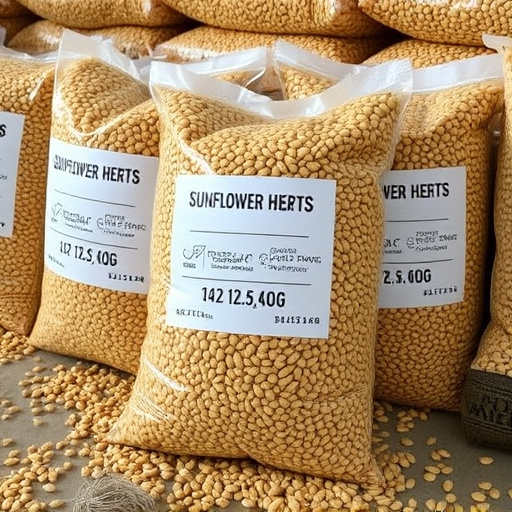 12.5kg sacks of sunflower hearts