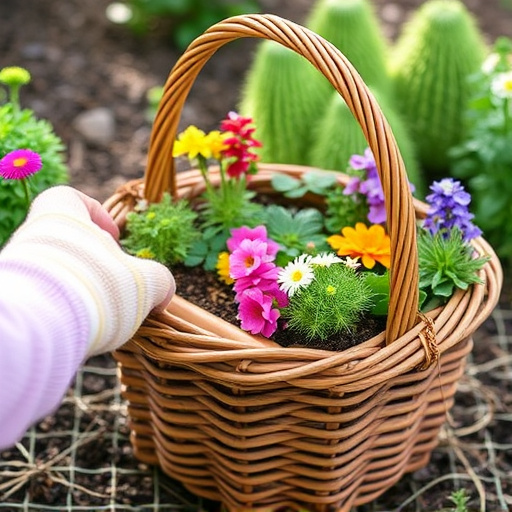 Add-to-basket screen with seed varieties