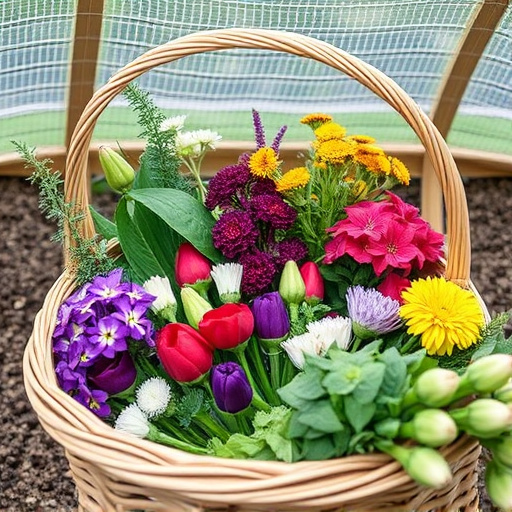 Add-to-basket screen with seed varieties