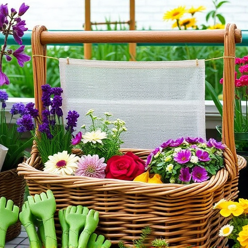 Add-to-basket screen with seed varieties