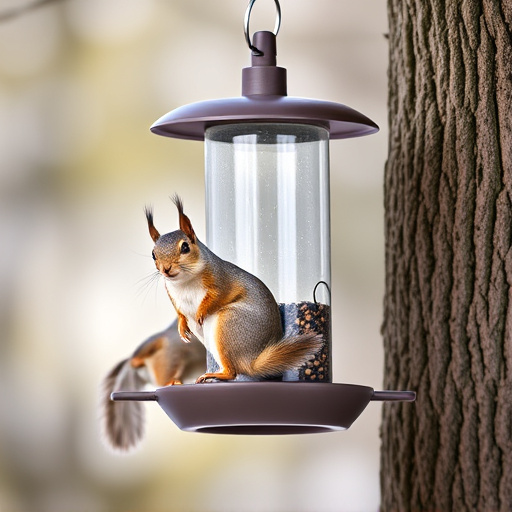 Squirrel-Proof Sunfeeder: Craft Solutions for Hearty Birds
