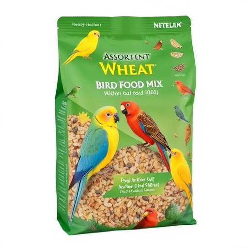 Assorted bird food mix without wheat