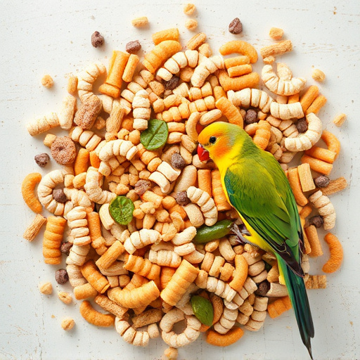 Assorted bird food mix without wheat