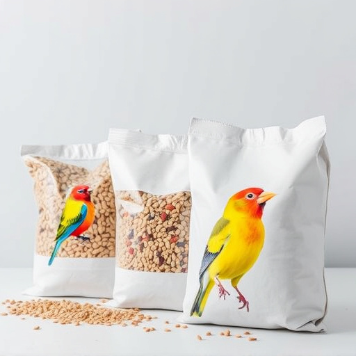 Assorted bird seed bags ready shipment