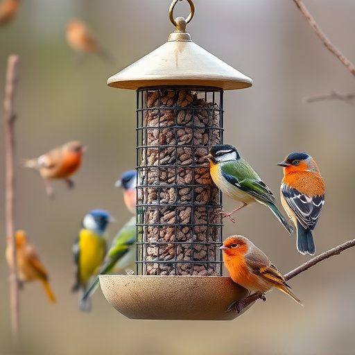Assorted UK bird feed on webpage