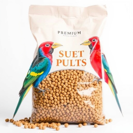 Bag of premium suet pellets for birds