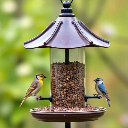 bird feeder station
