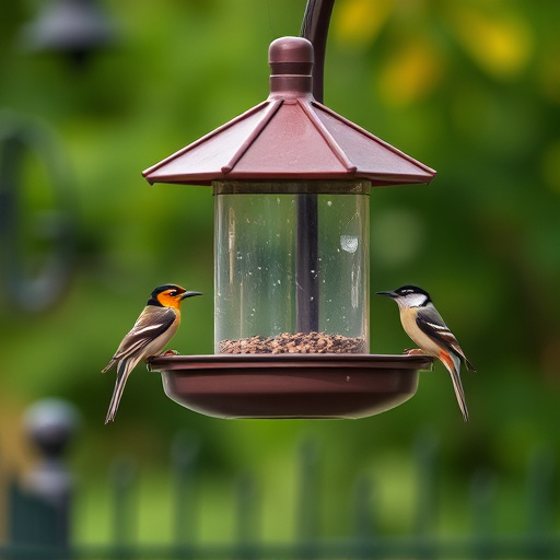 bird feeder station