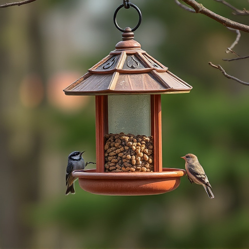 bird feeder station