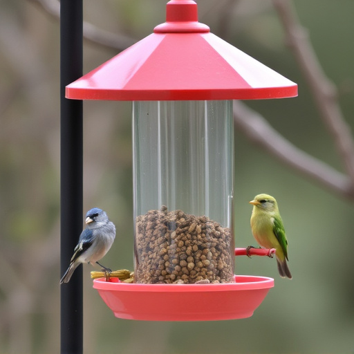 bird feeder station