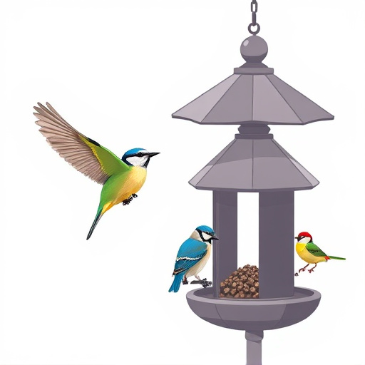 bird feeder station