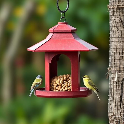 bird feeder station