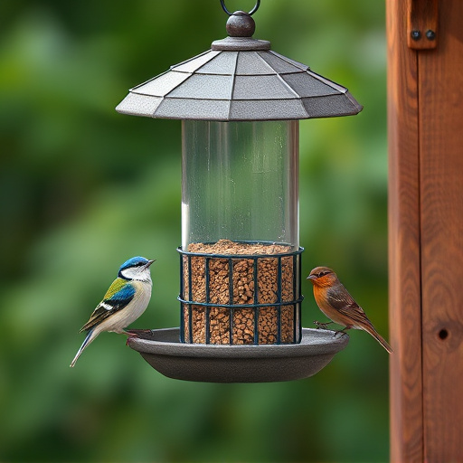 bird feeder station