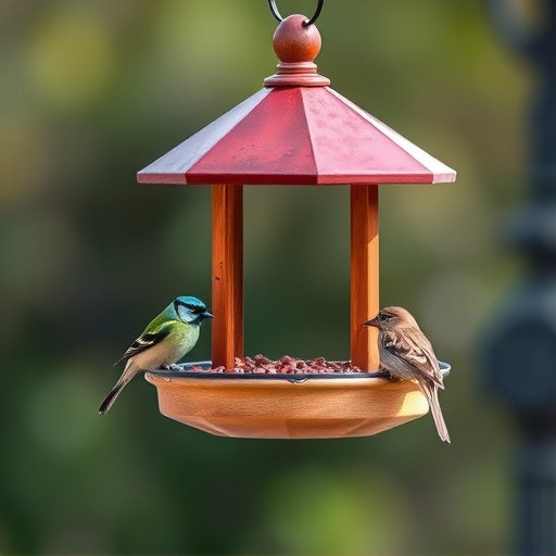 bird feeder station